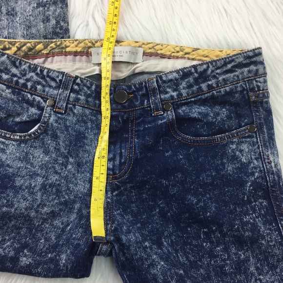 Stella McCartney Skinny Ankle Acid Wash Jeans 30 - Picture 5 of 8